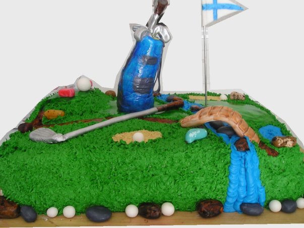 Jamie's golf cake