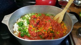 Salsa before